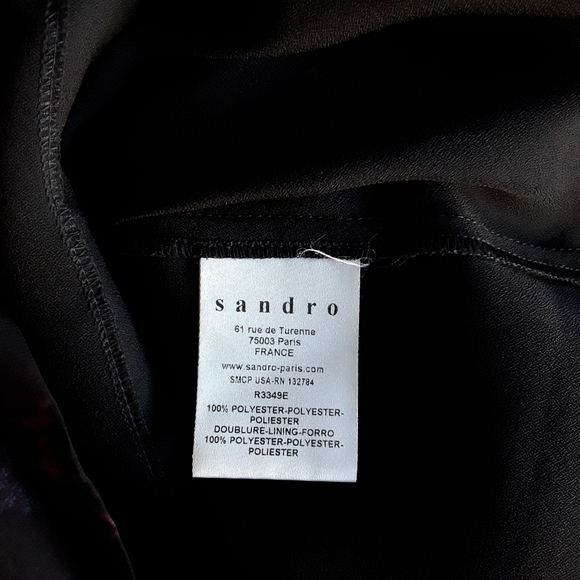 Sandro 100% Authentic Rainbow Cheetah Print Dress - Picture 2 of 4